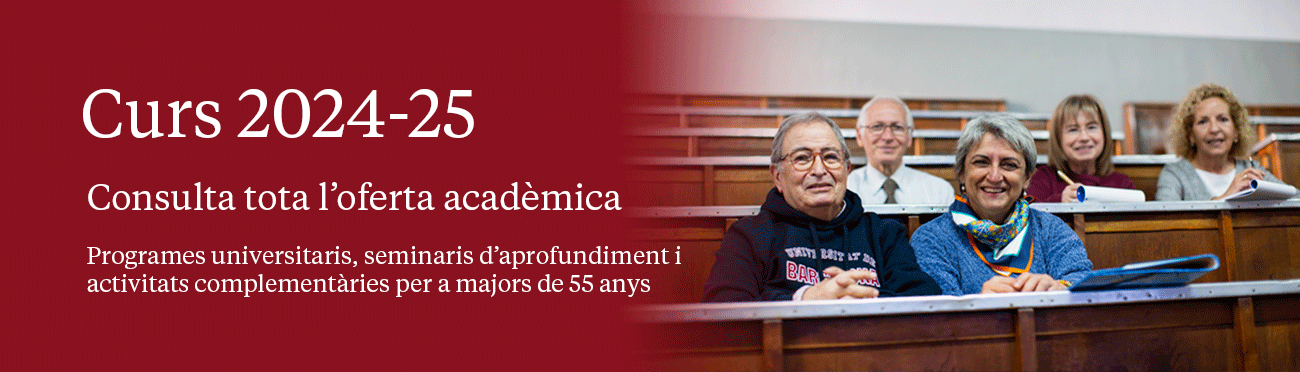 Curs 2024-25. Oferta acadèmica